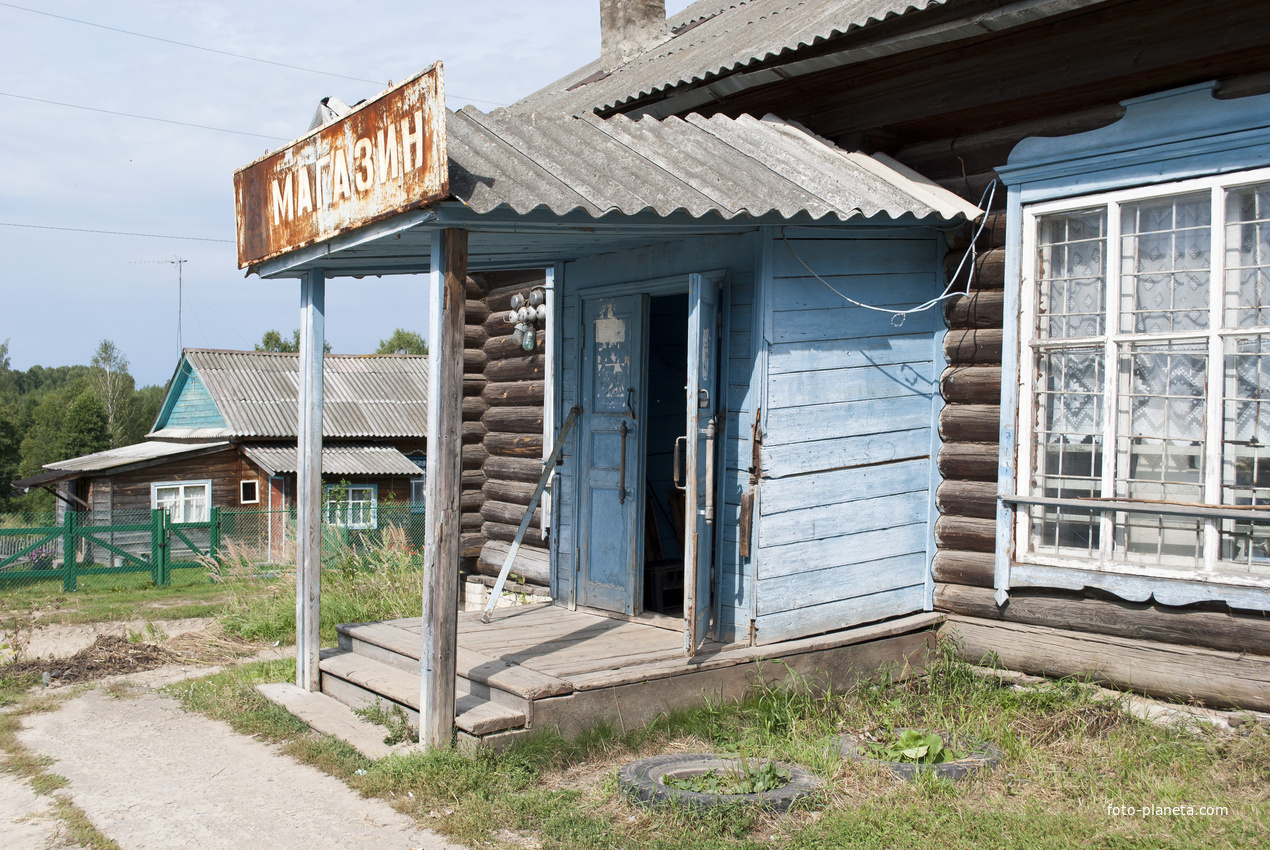 Магазин в селе Спасское (старый)
