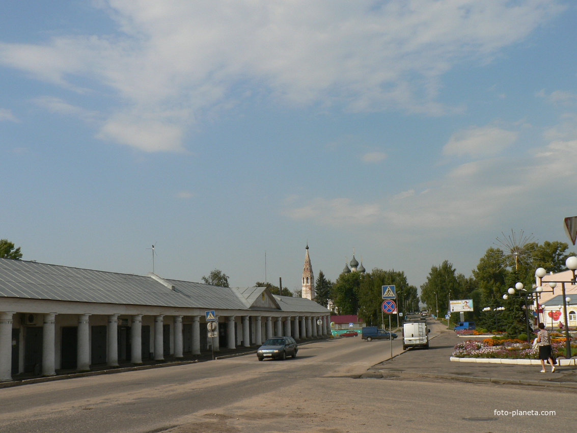 Нерехта.Торговые ряды.