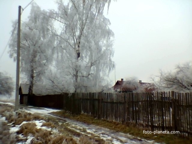 Зима  на  Агеевке