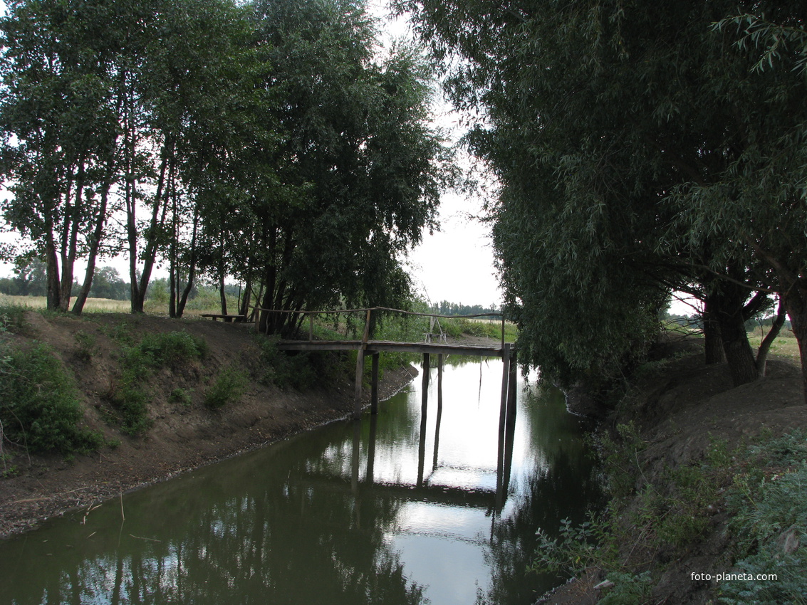 Мостик на поповой яме