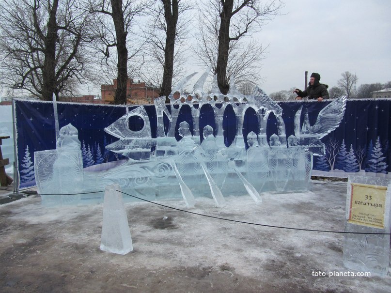 Фестиваль ледовых скульптур 2014 в ППК