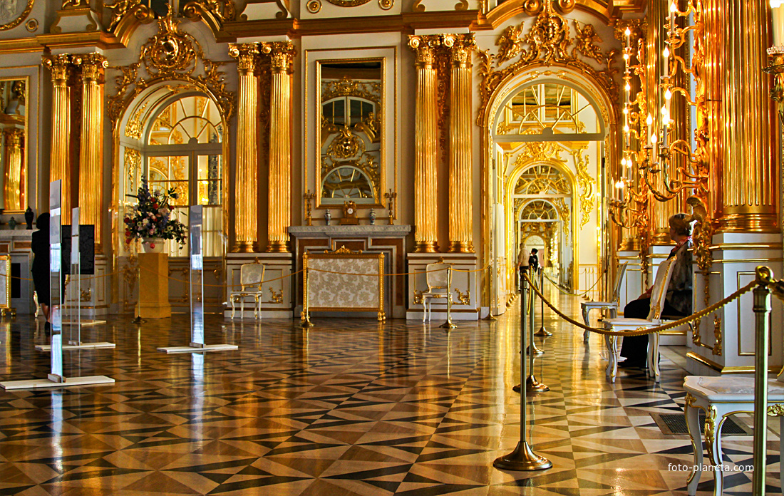 В Екатерининском дворце