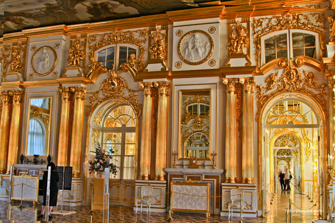 В Екатерининском дворце