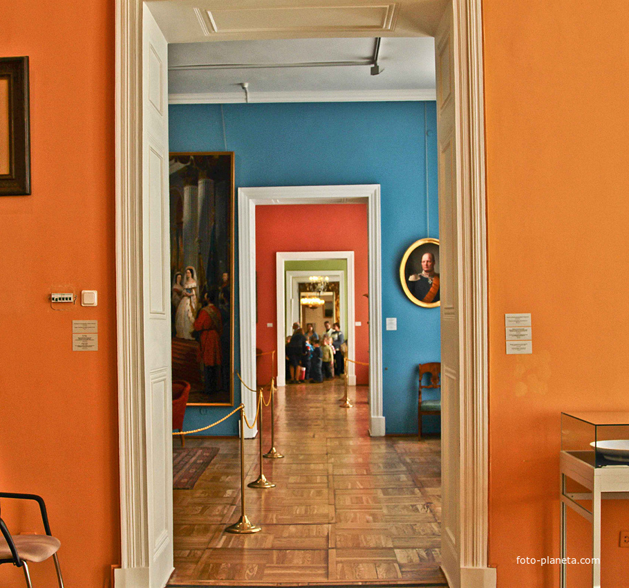 В Екатерининском дворце