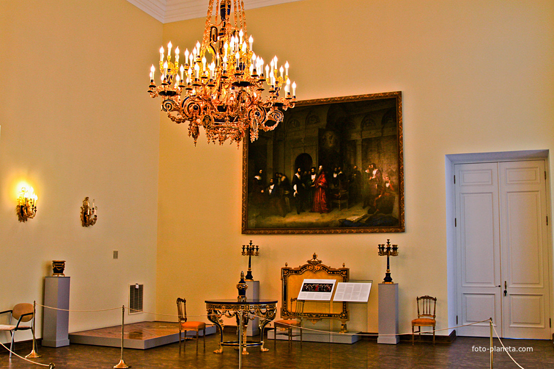 В Екатерининском дворце