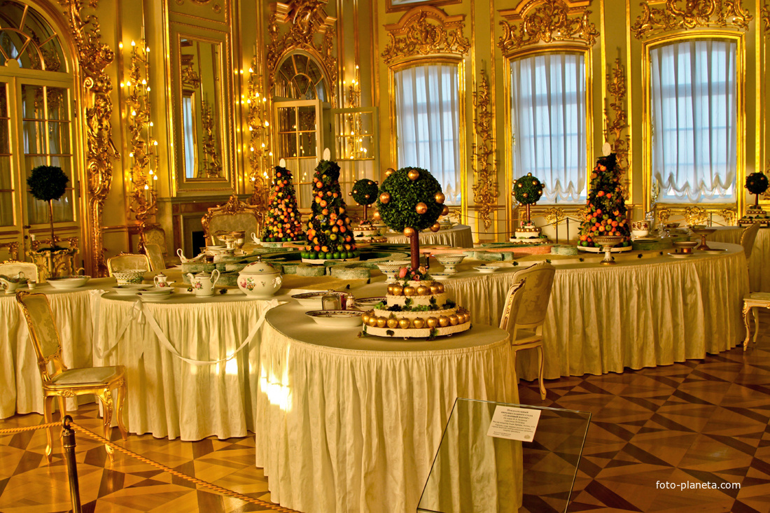 Сладкая столовая в Екатерининском дворце