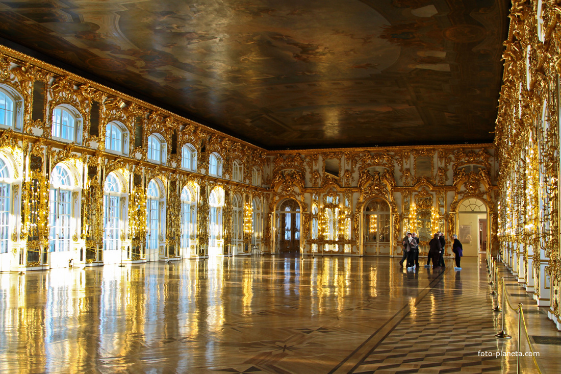 Тронный зал в Екатерининском дворце