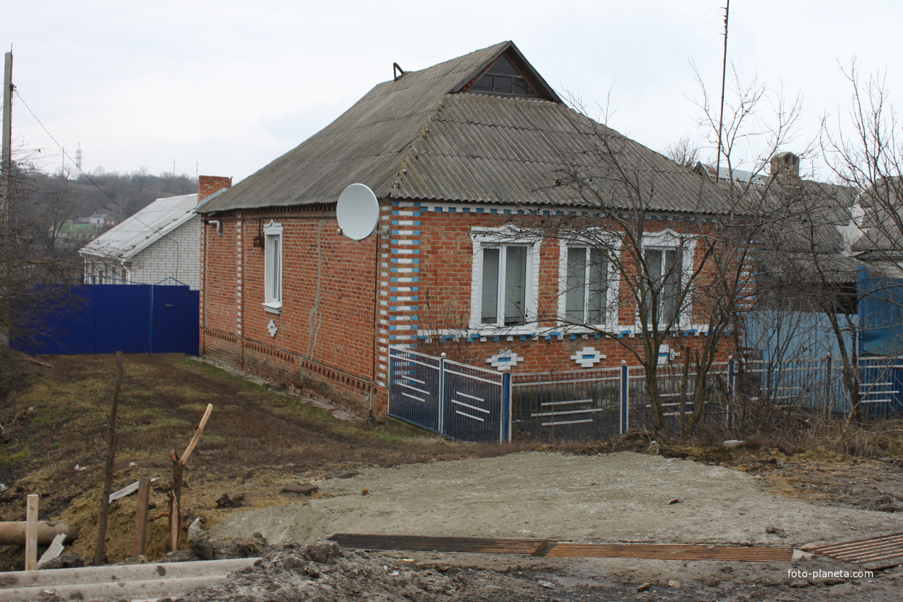 Стрелецкое. Микрорайон Казацкое. Ул. Краснооктябрьская.