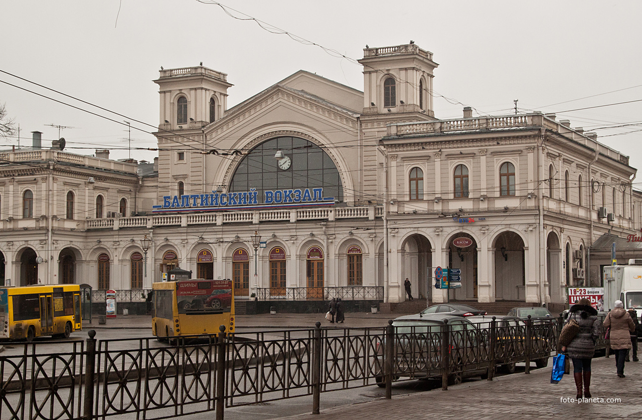 Балтийский вокзал в петербурге