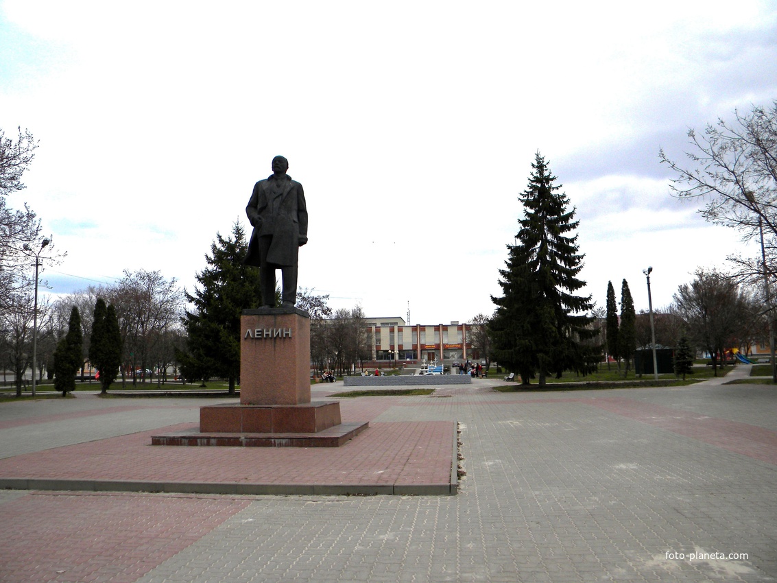 Площадь в городе Валуйки