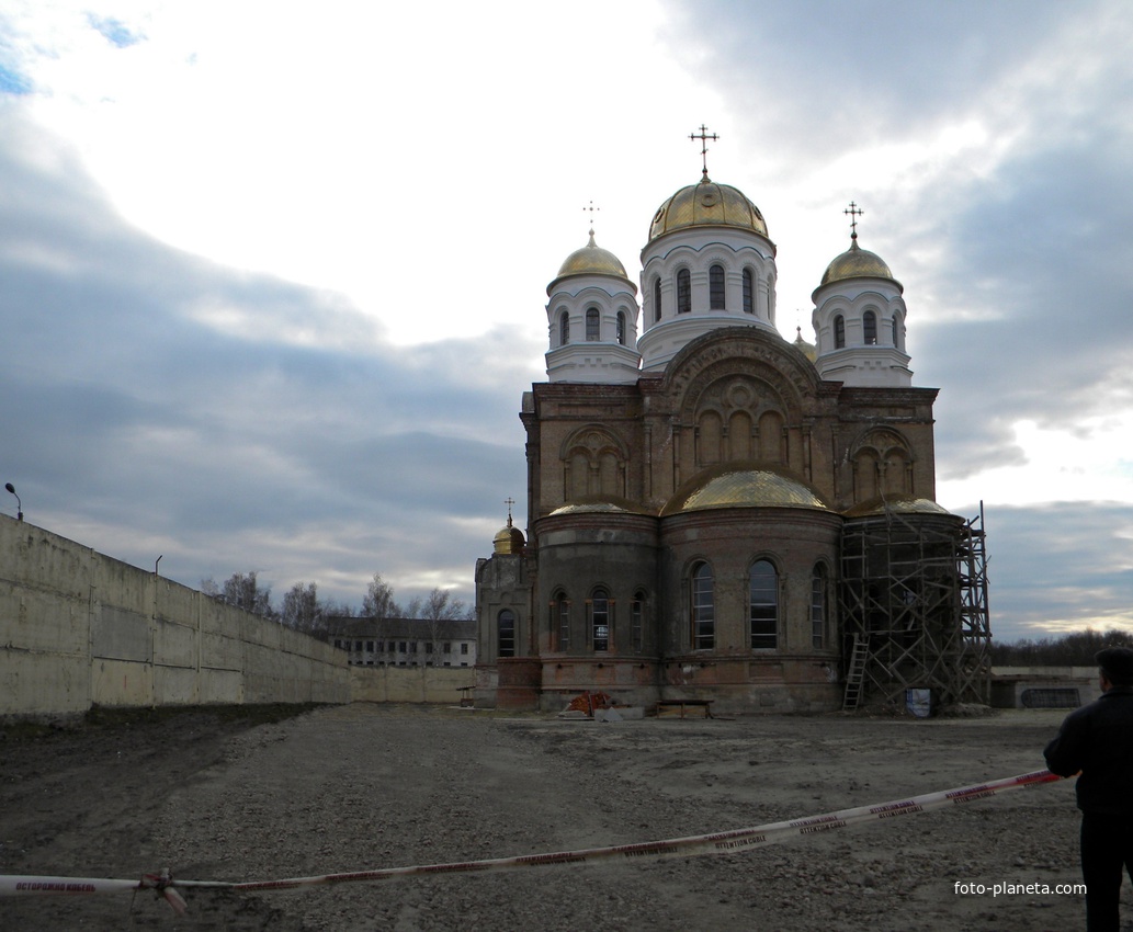 Этап восстановления Свято-Николаевского собора