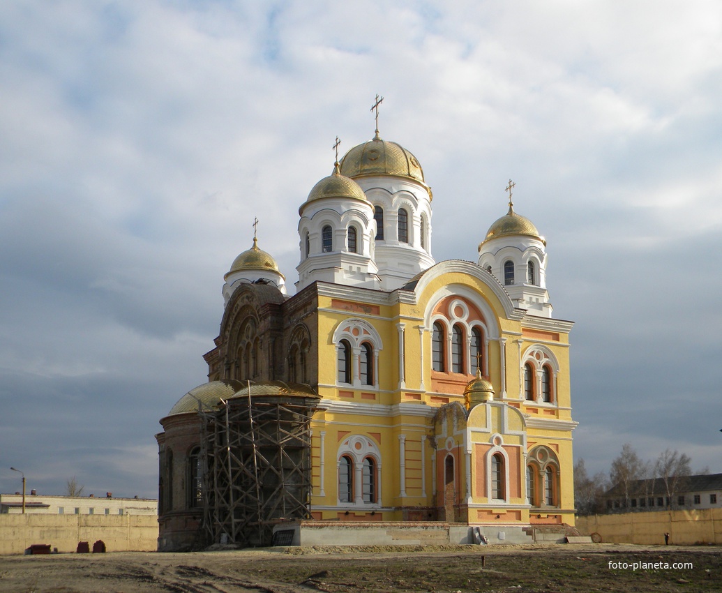 Этап восстановления Свято-Николаевского собора