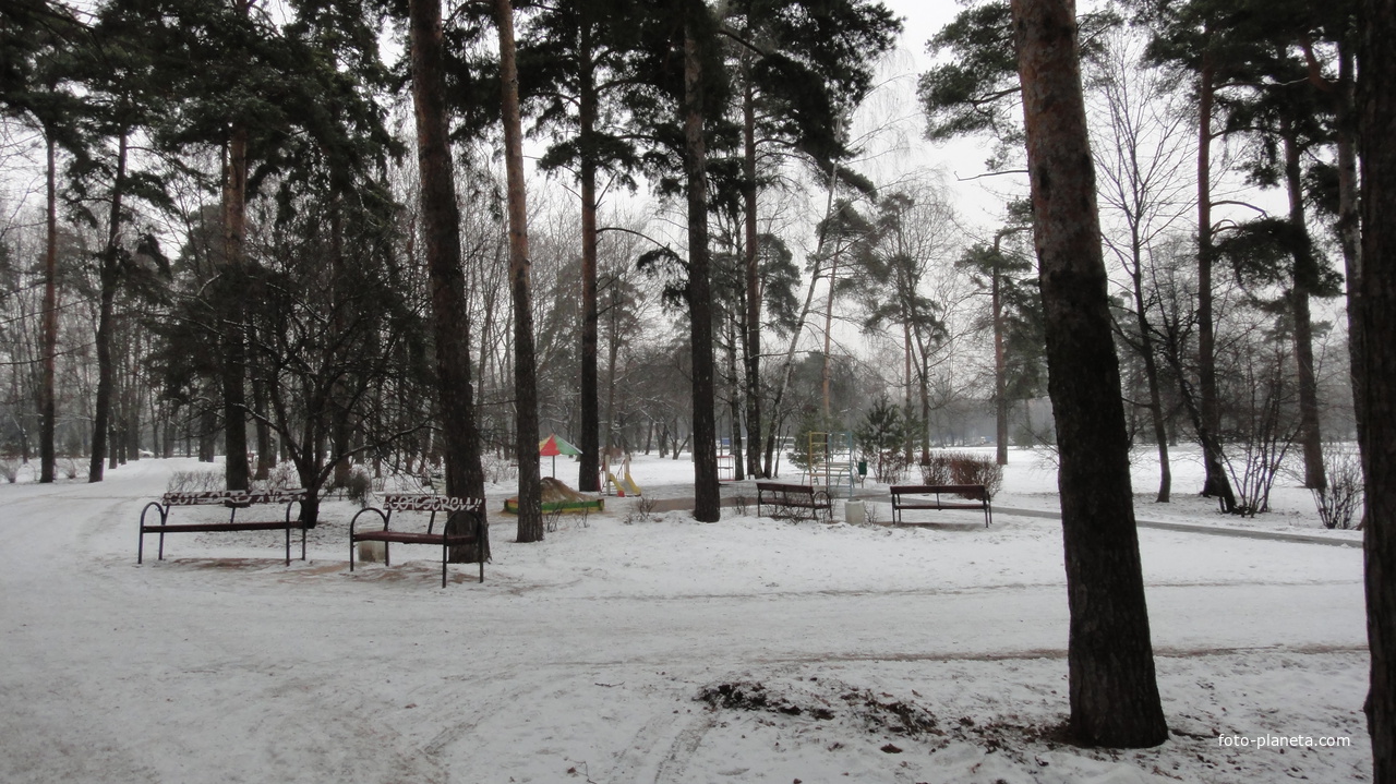 Детская площадка в парке Сосенки