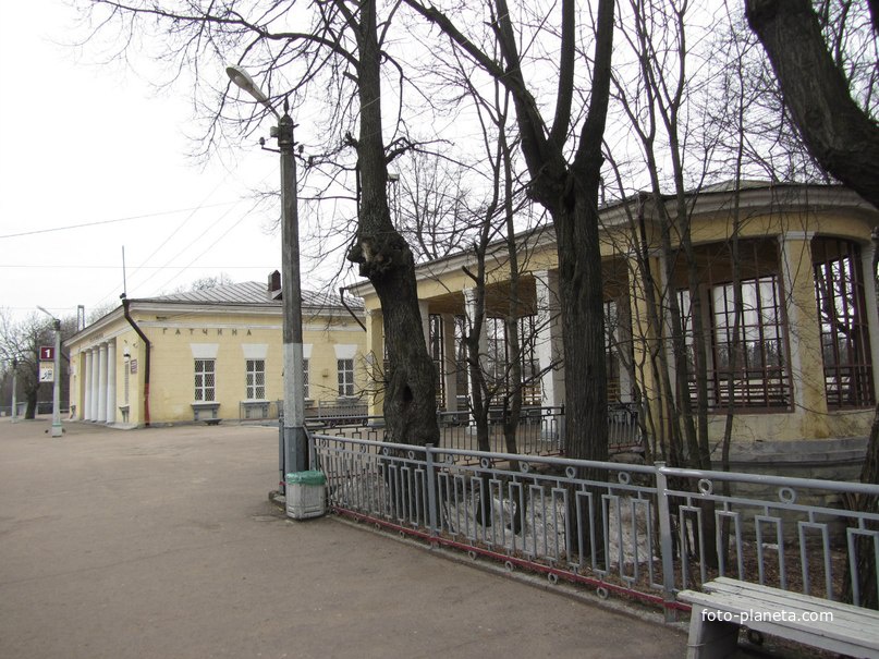 Гатчина, перрон Балтийского вокзала