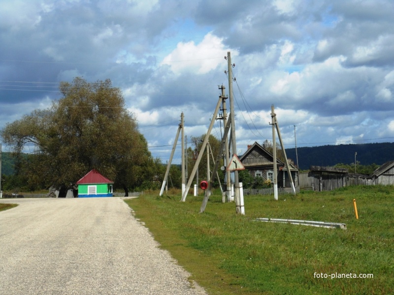 Дорога в сторону Аришки.