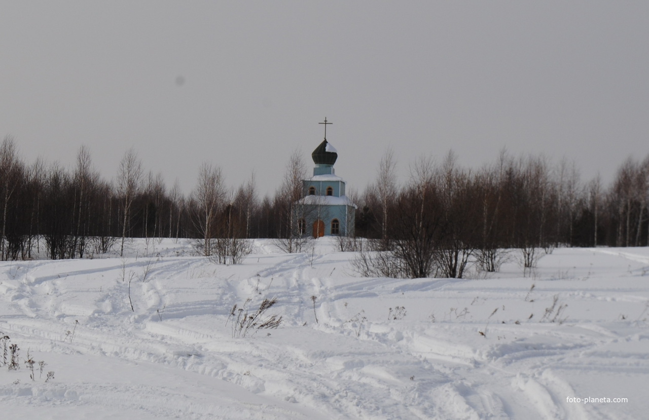 Часовня перед &quot;Юрманкой&quot;.