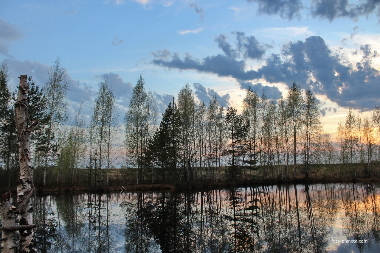 Озеро в Вашурово