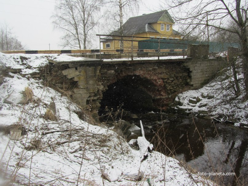 Одноарочный мост  в Горной Шальдихе