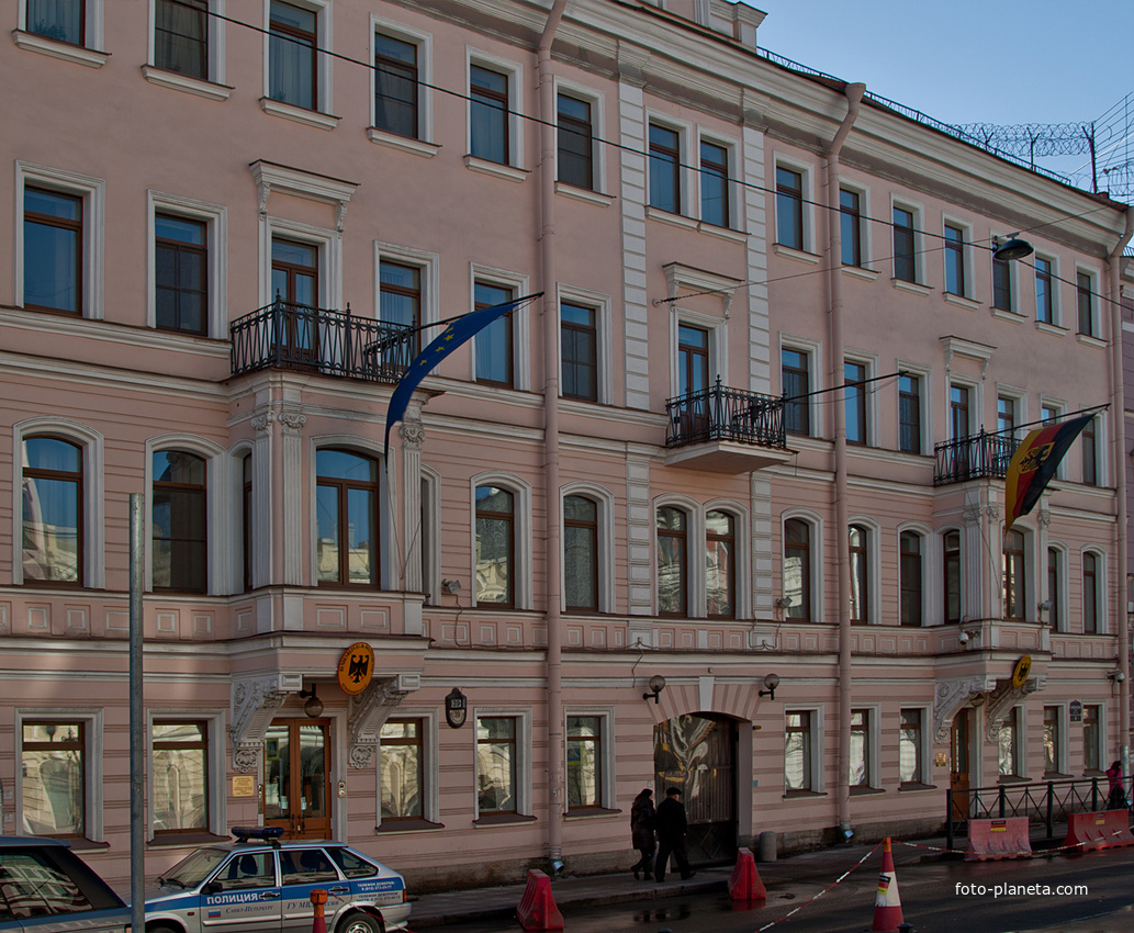 Улица Фурштатская, 39. Консульство ФРГ.