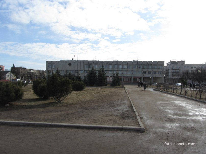 Здание администрации Кировска