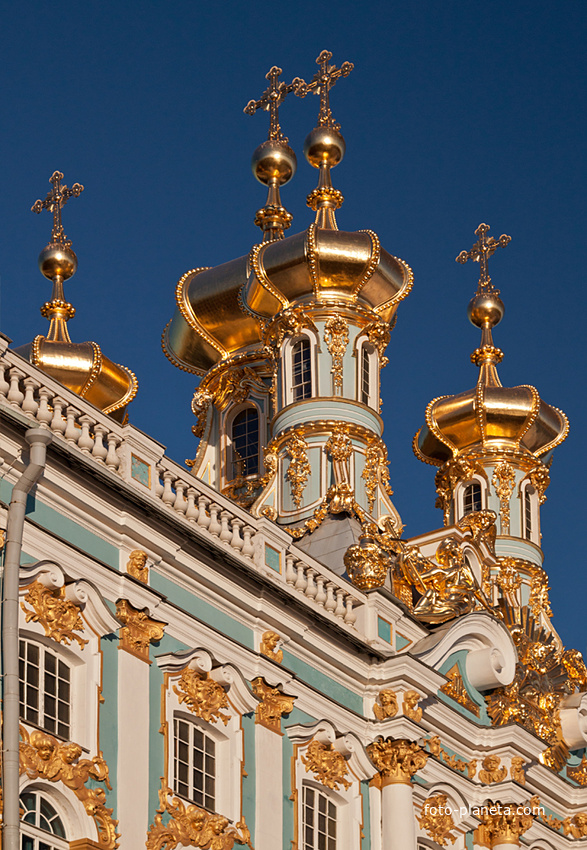 Церковный флигель Екатерининского дворца