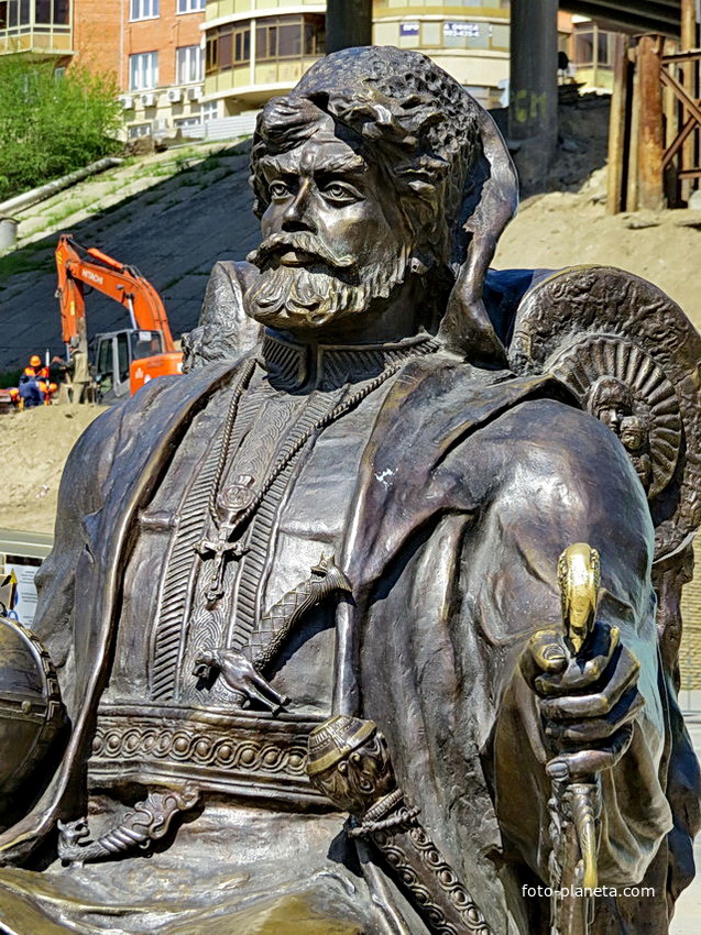 Ростов-набережная. Скульптурная композиция &quot;Дон-батюшка&quot;