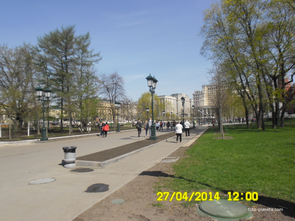 В александровском саду