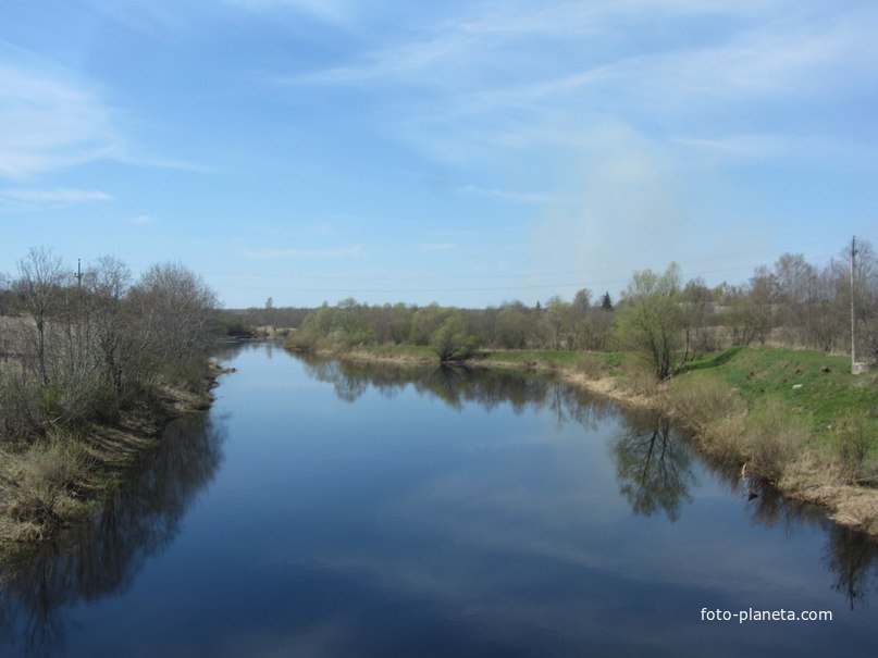 Большие Угороды. Река Мщага