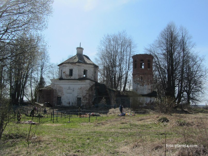 Романщина. Церковь Тихвинской иконы Божией Матери