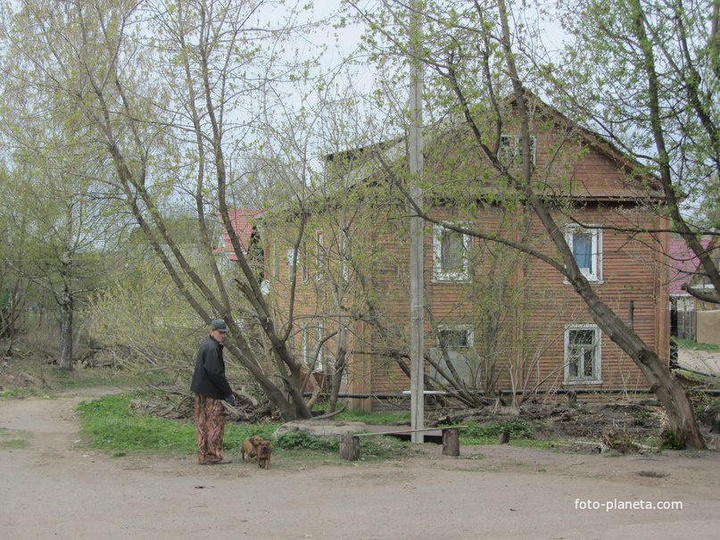 Советская улица, старинные домики