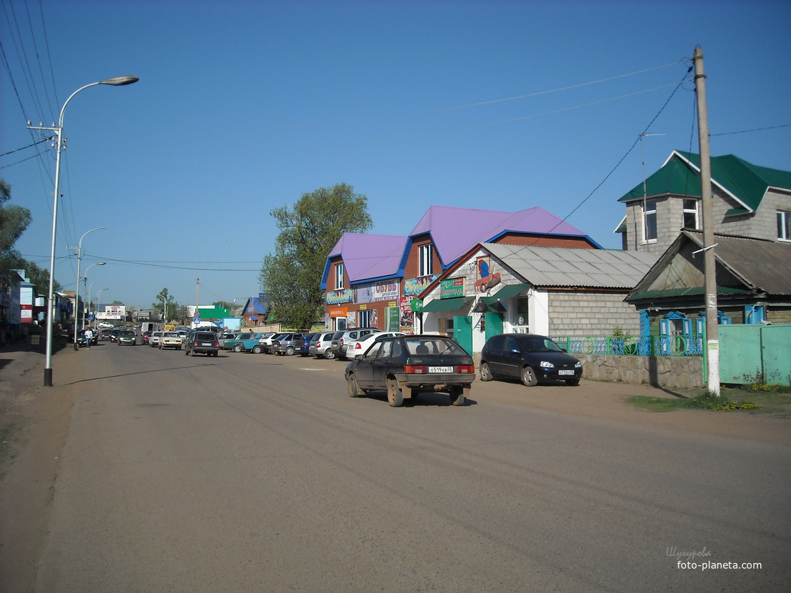 Улица Ленина у торгового центра &quot;Звездный&quot;.