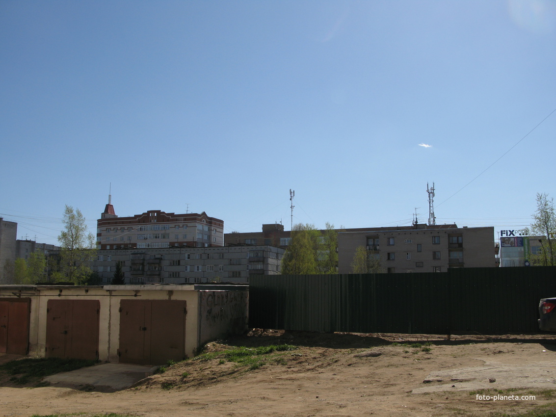 Сыктывкар 2014 - вид с ул. Интернациональная