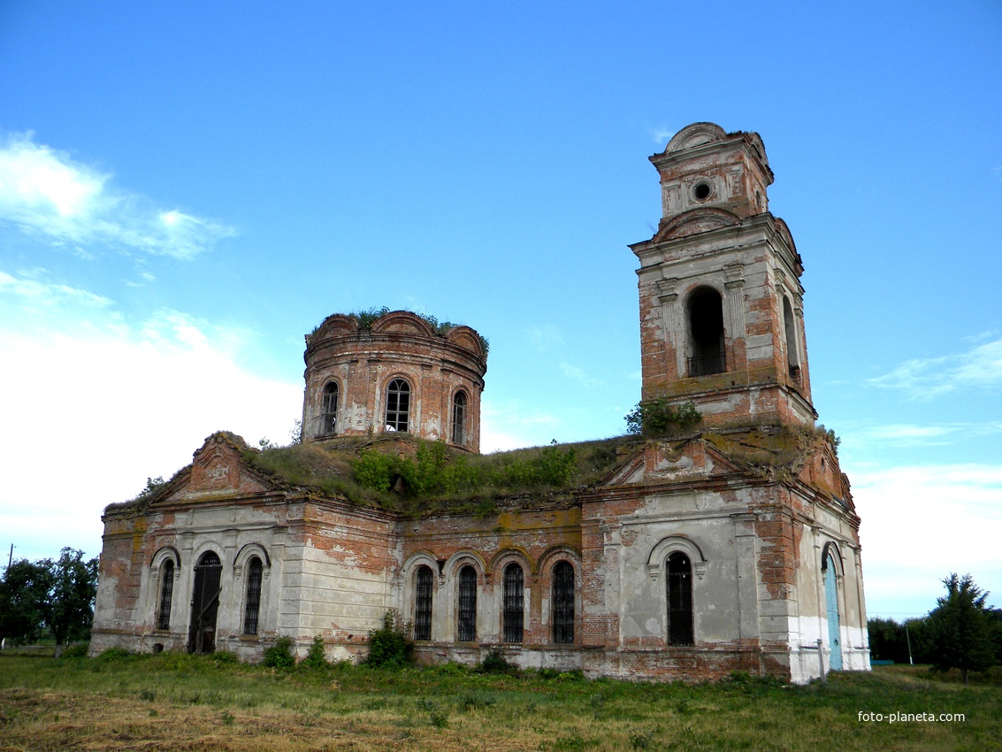 Заброшенный Покровский храм