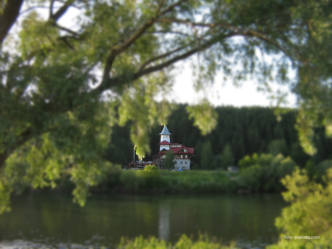 сплав по Сылве, вид на Зелёный остров