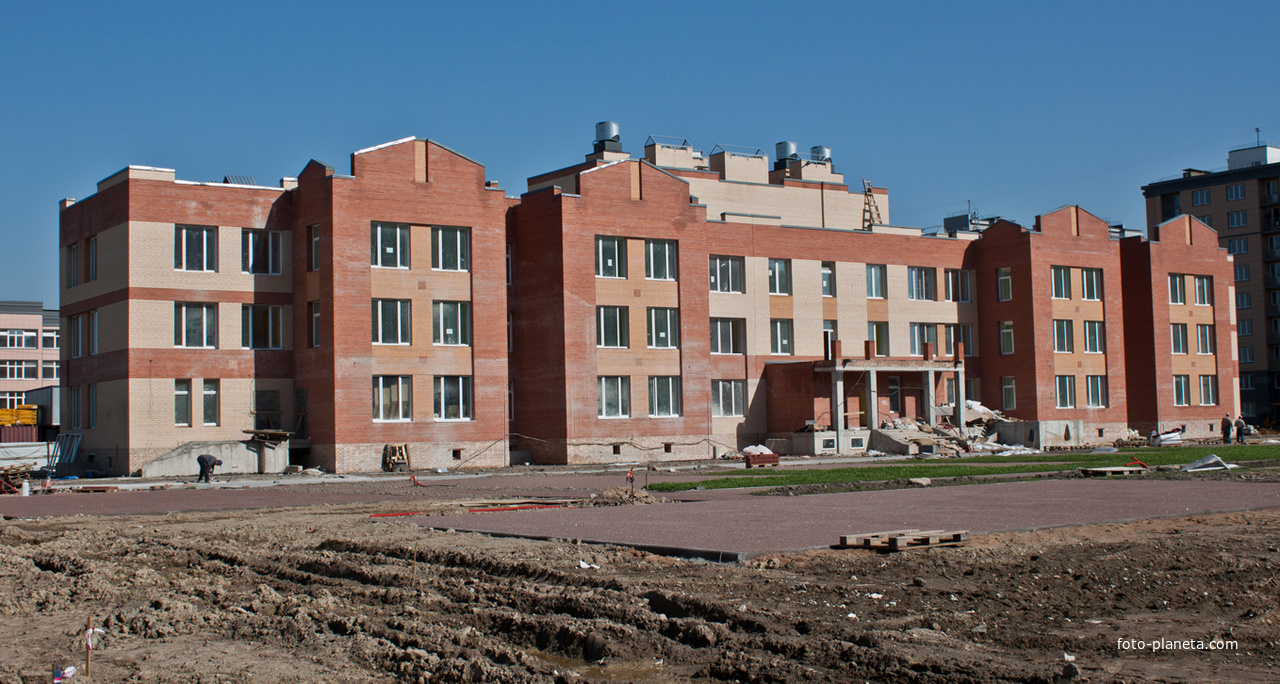 Детский сад строится на улице Ростовской