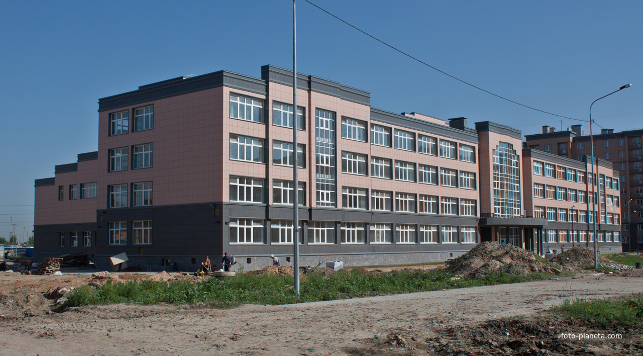Школа строится на улице Ростовской