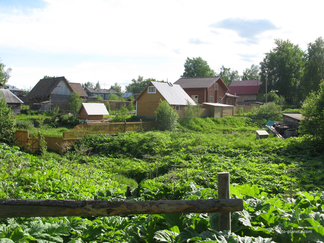 Выльгорт 2014 - с ул. Нагорная