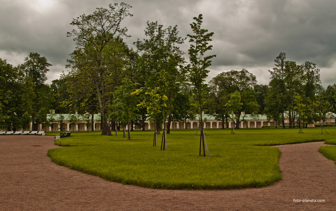 Сад Большого Меншиковского дворца