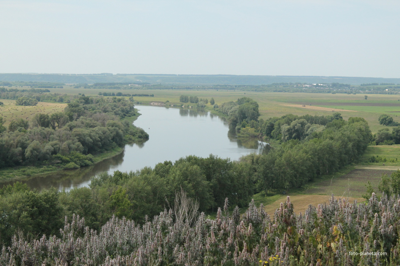 река Дон, вид от братской могилы села Урыв
