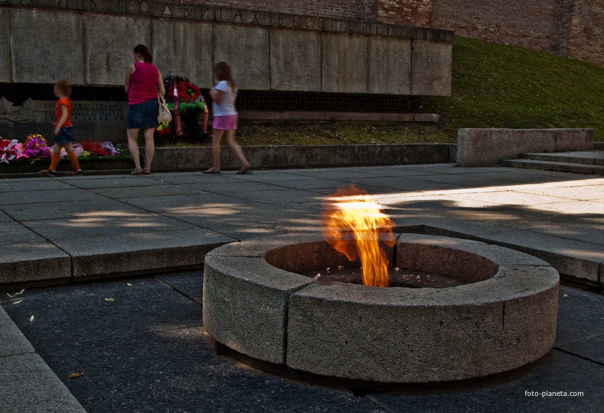 Кремль. Вечный огонь.