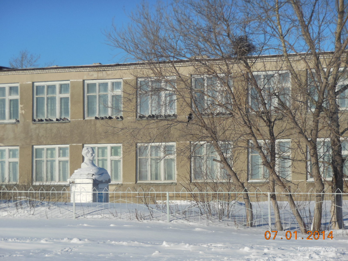 Островская средняя школа - зима 2014