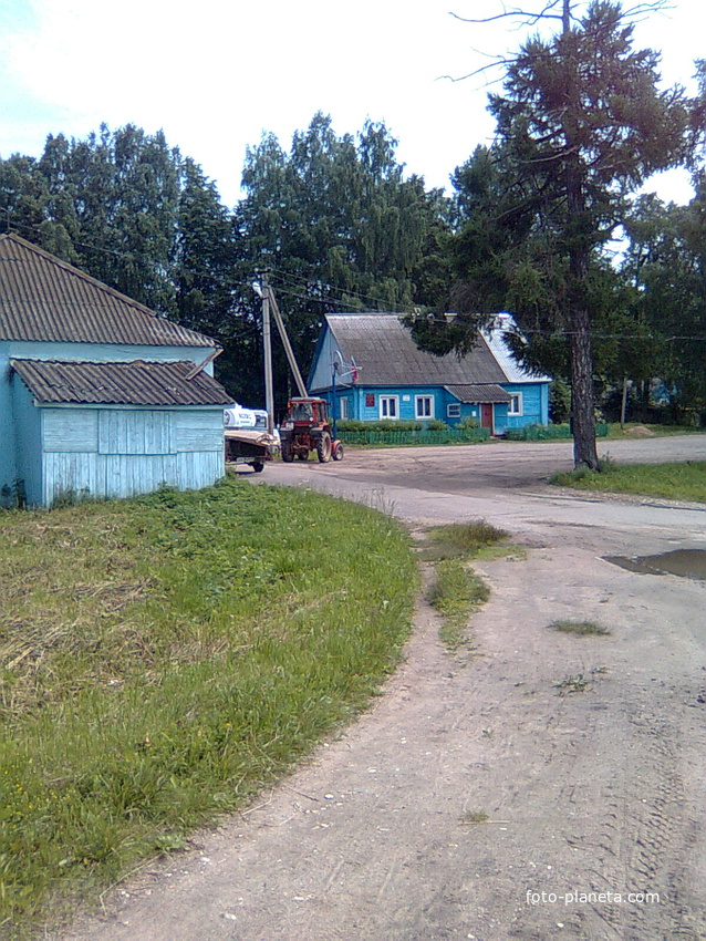Вид на администрацию поселение Ермолинское Вяземского района