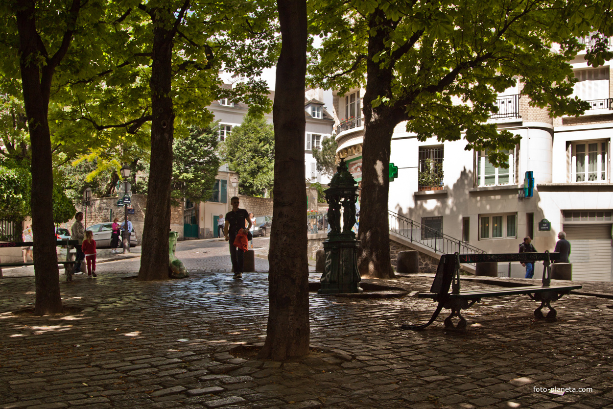 Сквер на Монмартре