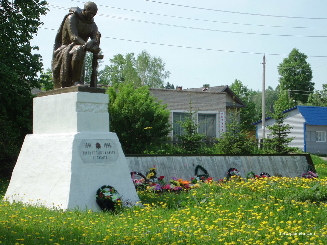 Памятник погибшим  в ВОВ