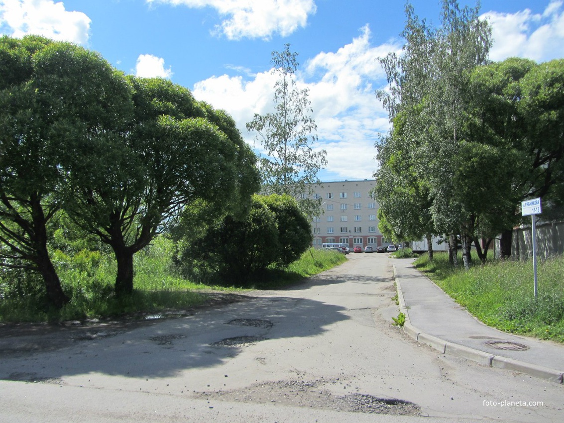 улица Рябчикова, Красное Село