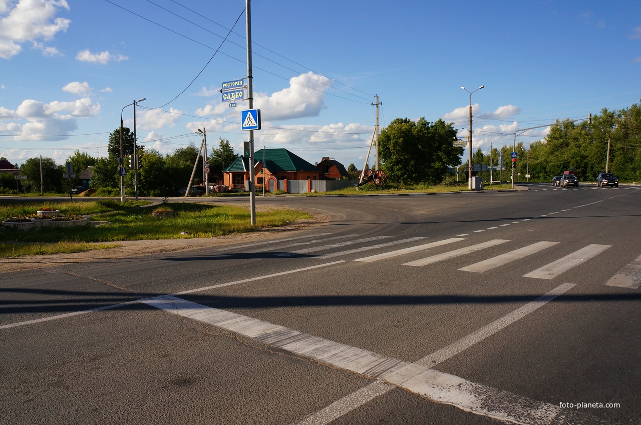 Перекрёсток Пушкарская улица и Каширский проспект