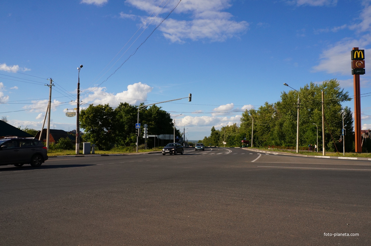 Перекрёсток Пушкарская улица и Каширский проспект