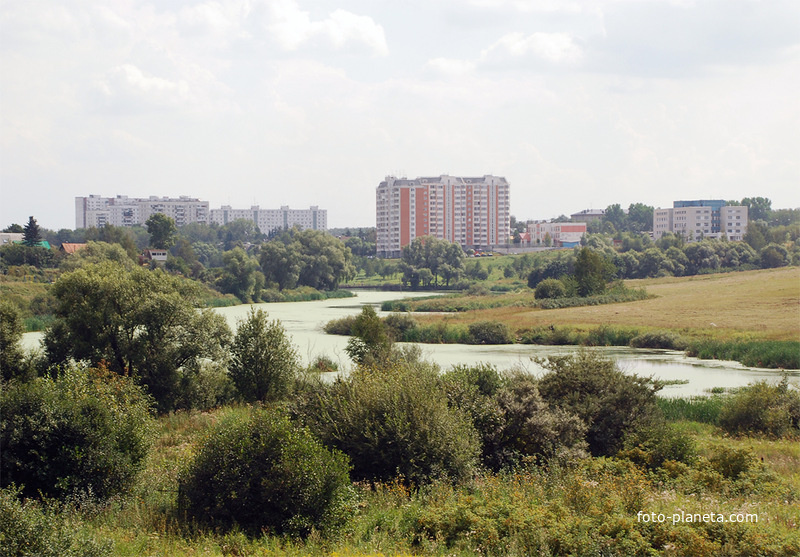 Вид на реку Ликова с Боровки
