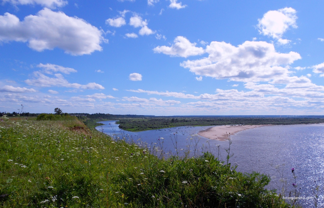 Река Северная Двина Котлас