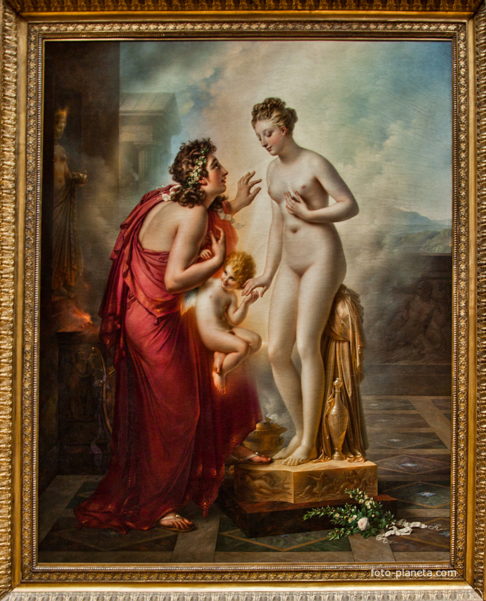 Картина в Лувре